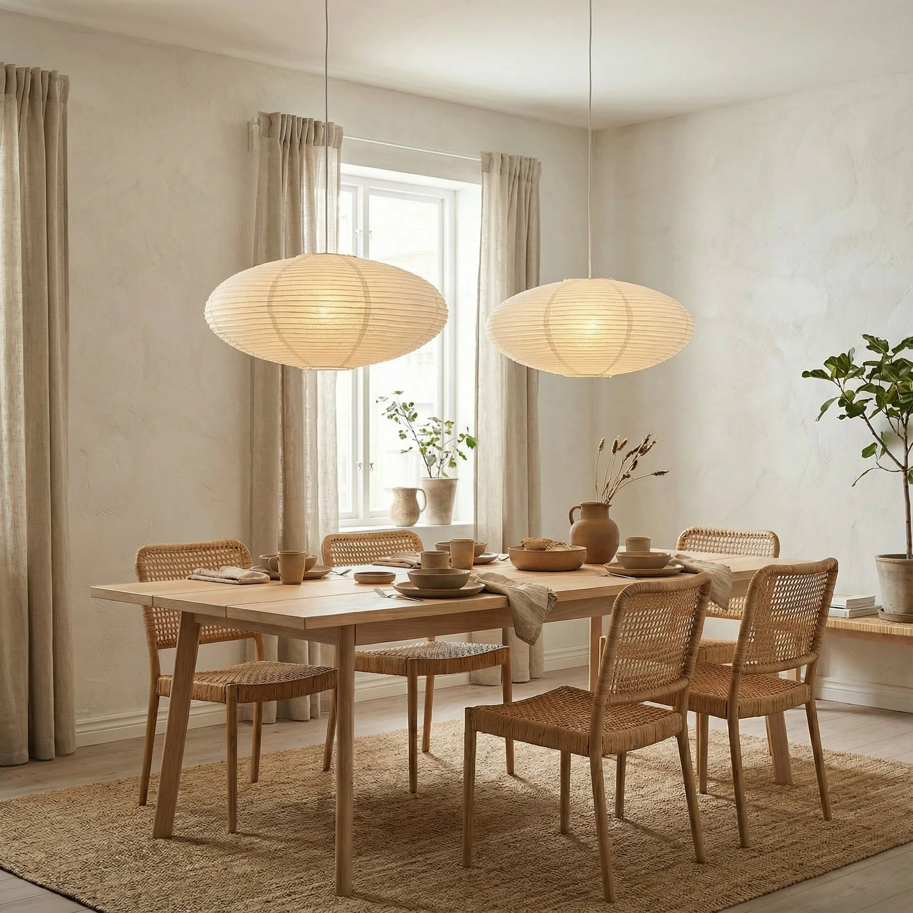 Modern Pendant Light Minimalist Design Handcrafted Dimmable - Image 5